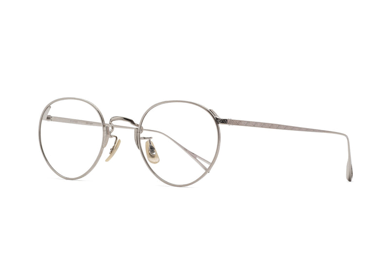 eyevan pond silver eyeglasses