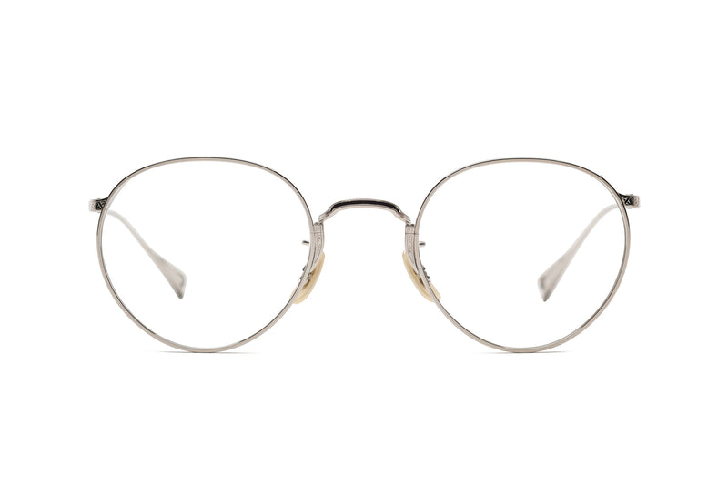 eyevan pond silver eyeglasses
