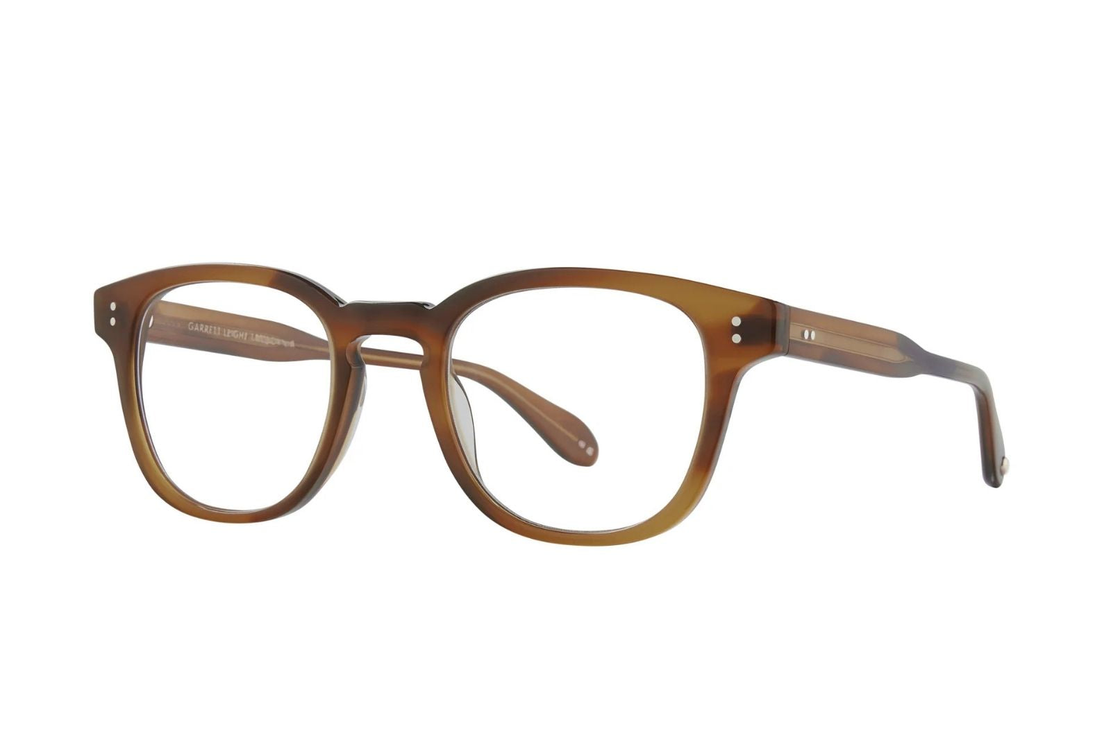 Garrett Leight Langley Eyeglasses - Cedar Tortoise