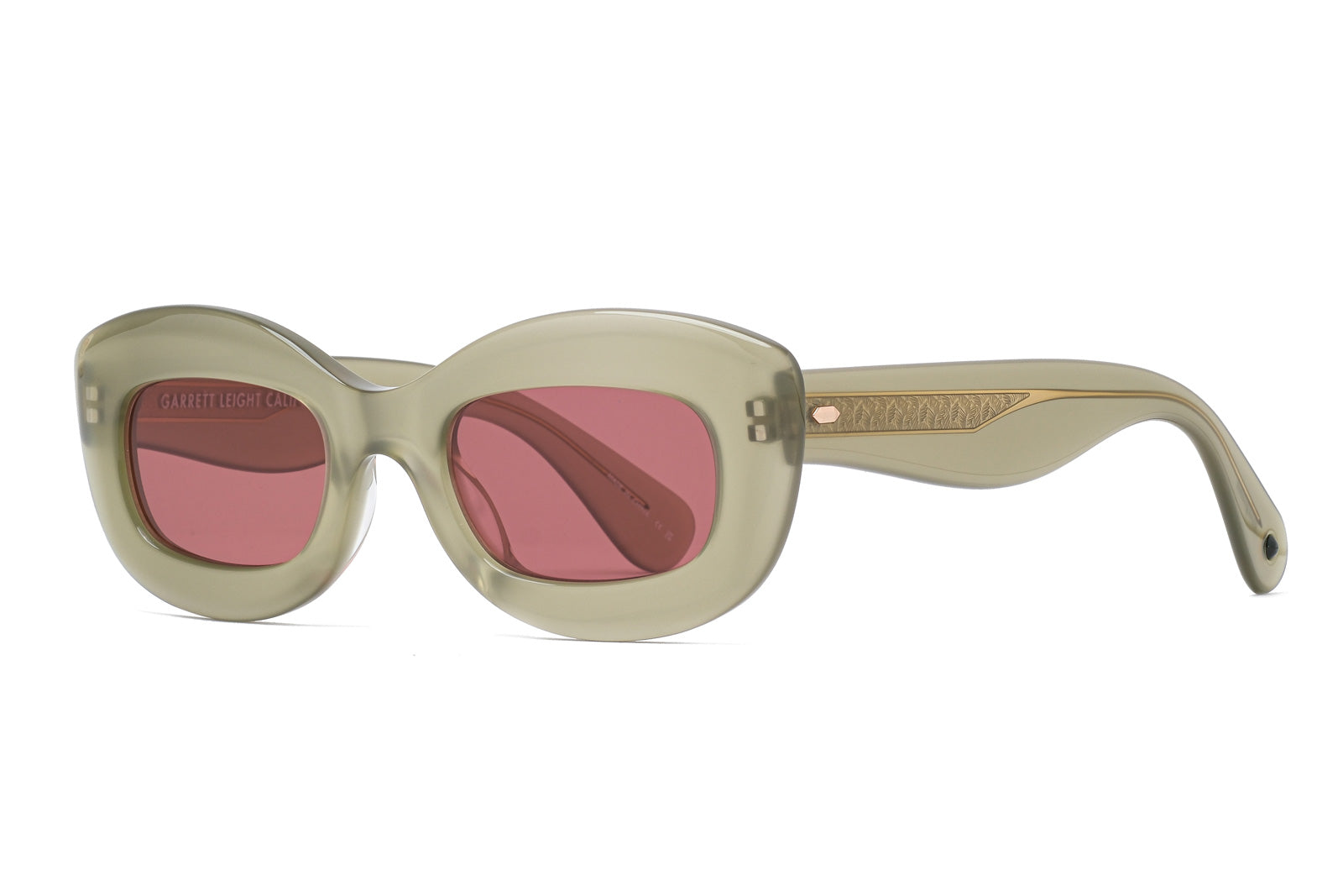 Garrett Leight Dolores Sea Glass Sunglasses