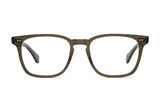 Garrett Leight earvin bio deep olive eyeglasses