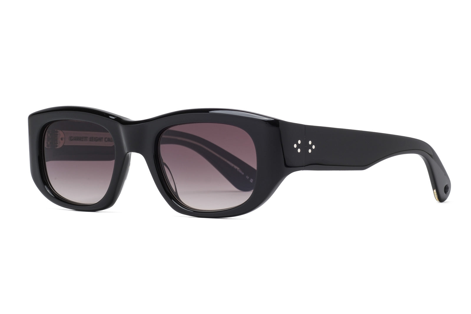 Garrett Leight Laguna Black Sunglasses