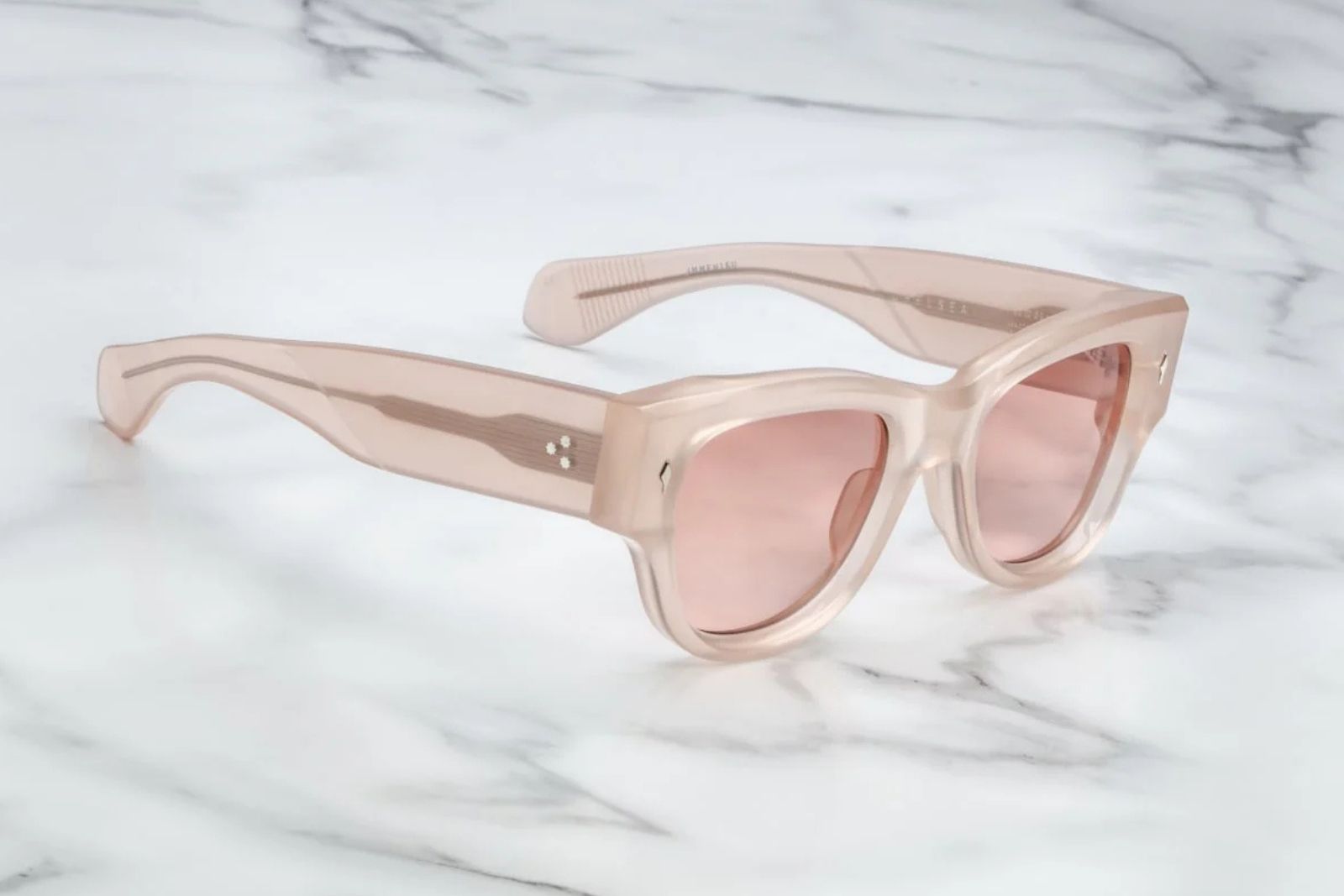 Jacques Marie Mage Chelsea Pink Quartz Sunglasses