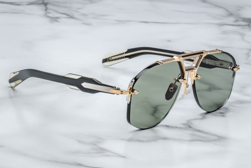 Jacques Marie Mage Alta Gold Sunglasses