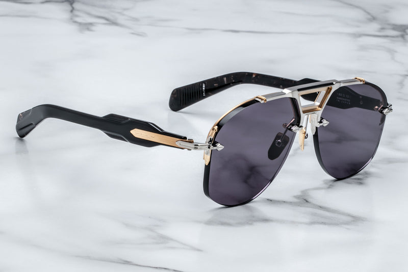 Jacques Marie Mage Alta Silver Sunglasses