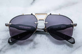 Jacques Marie Mage Alta Silver Sunglasses