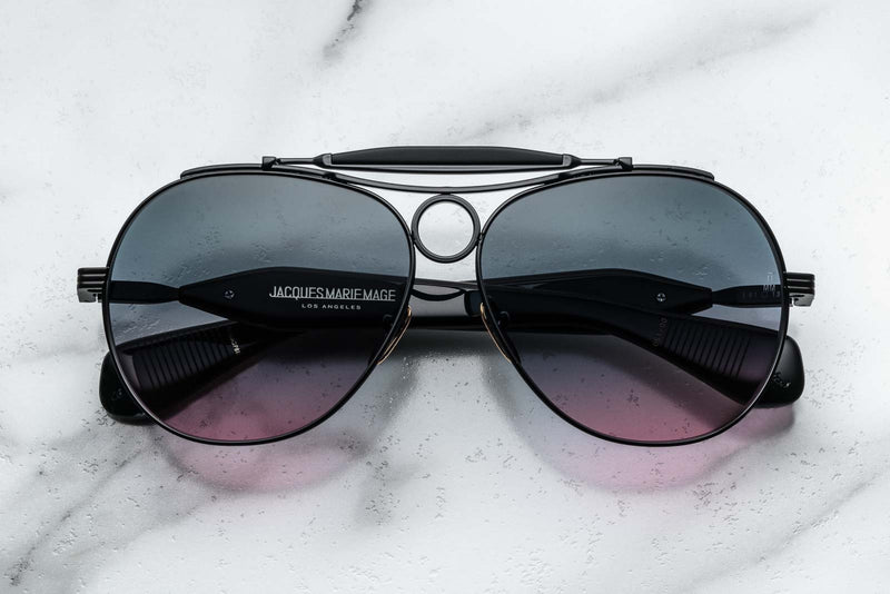 Jacques Marie Mage Aspen Black Sunglasses