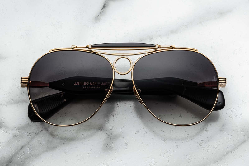 Jacques Marie Mage Aspen Gold Sunglasses