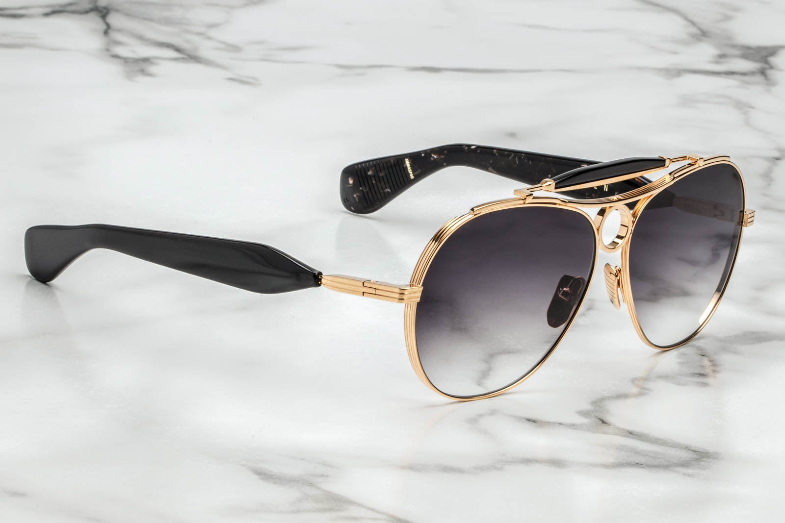 Jacques Marie Mage Aspen Gold Sunglasses