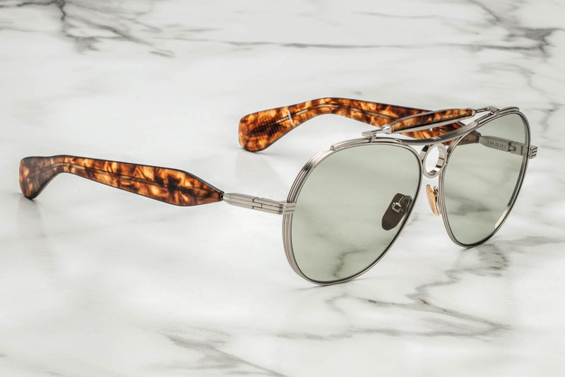 Jacques Marie Mage Aspen Silver Sunglasses