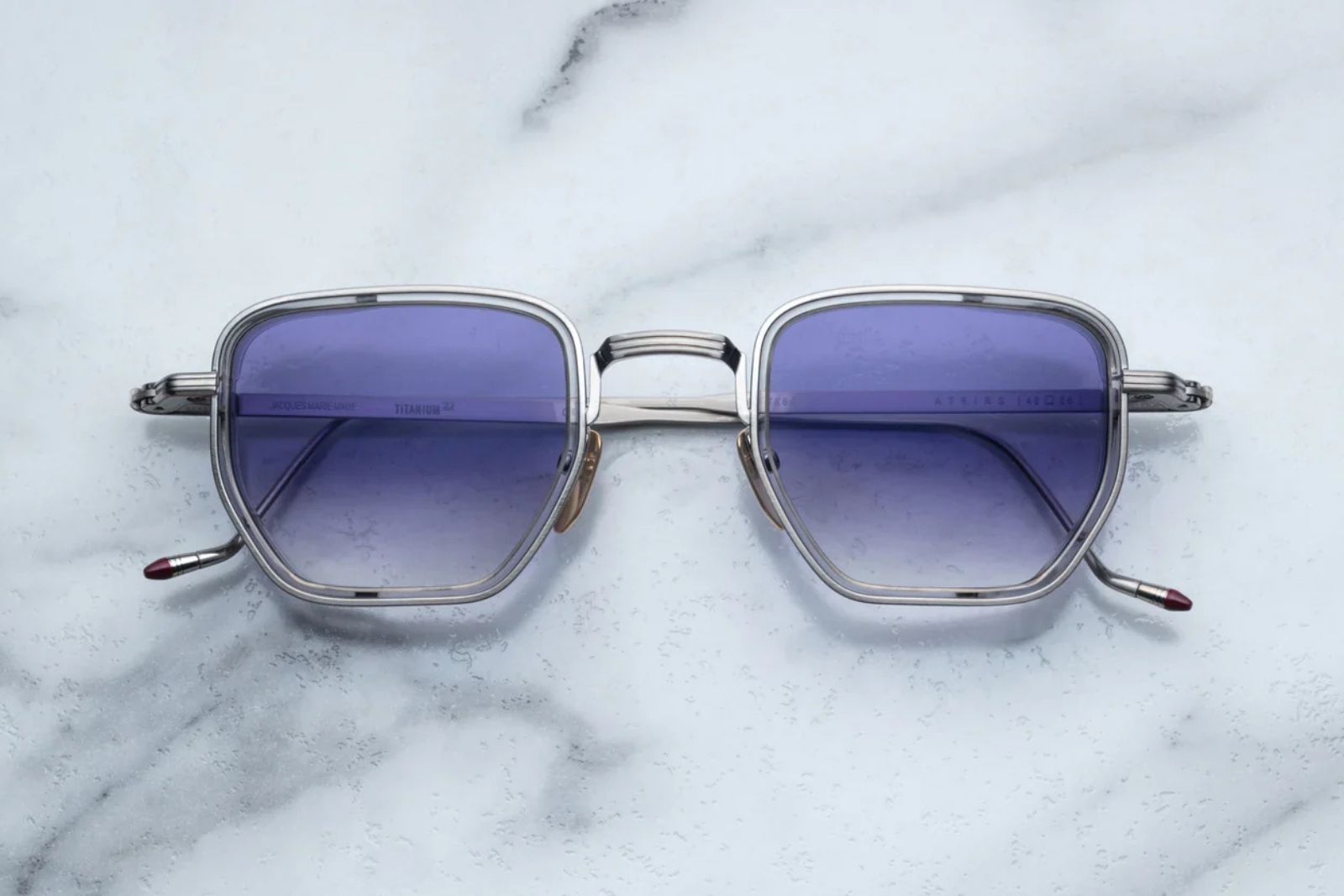 Jacques Marie Mage Atkins Sunglasses in Fog