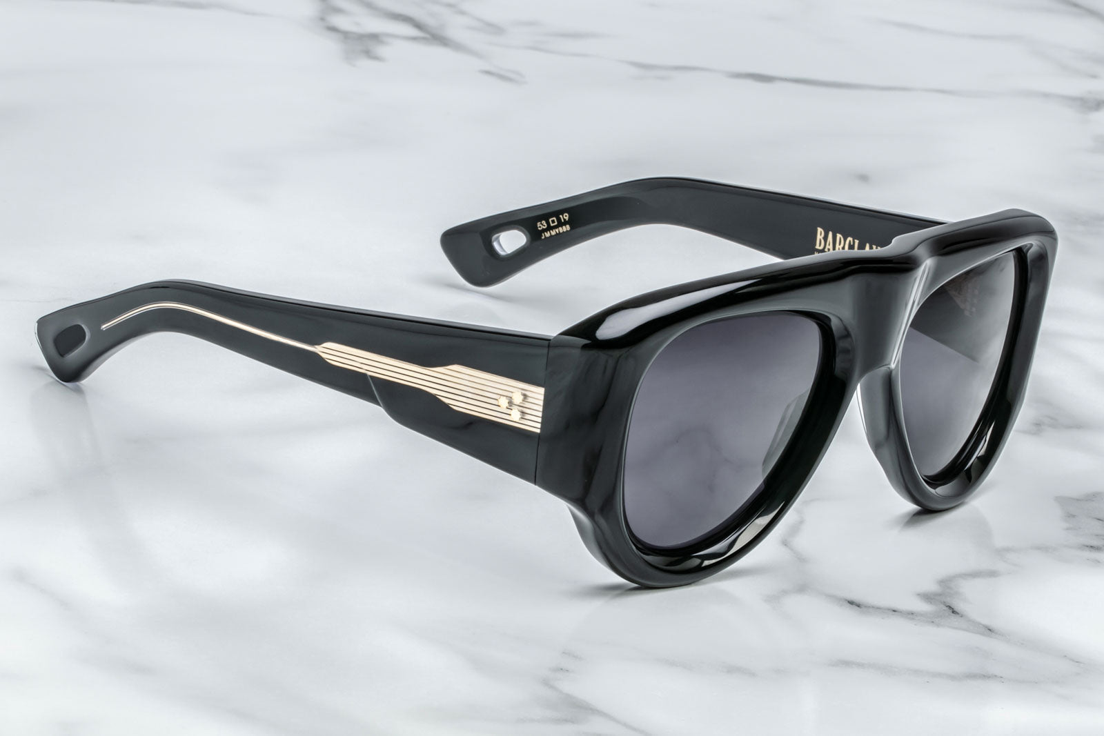 Jacques Marie Mage Barclay Black Sunglasses