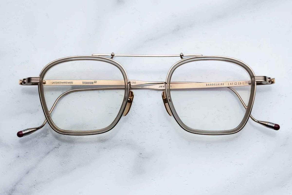 Jacques Marie Mage Baudelaire 2 Eyeglasses - Darjeeling