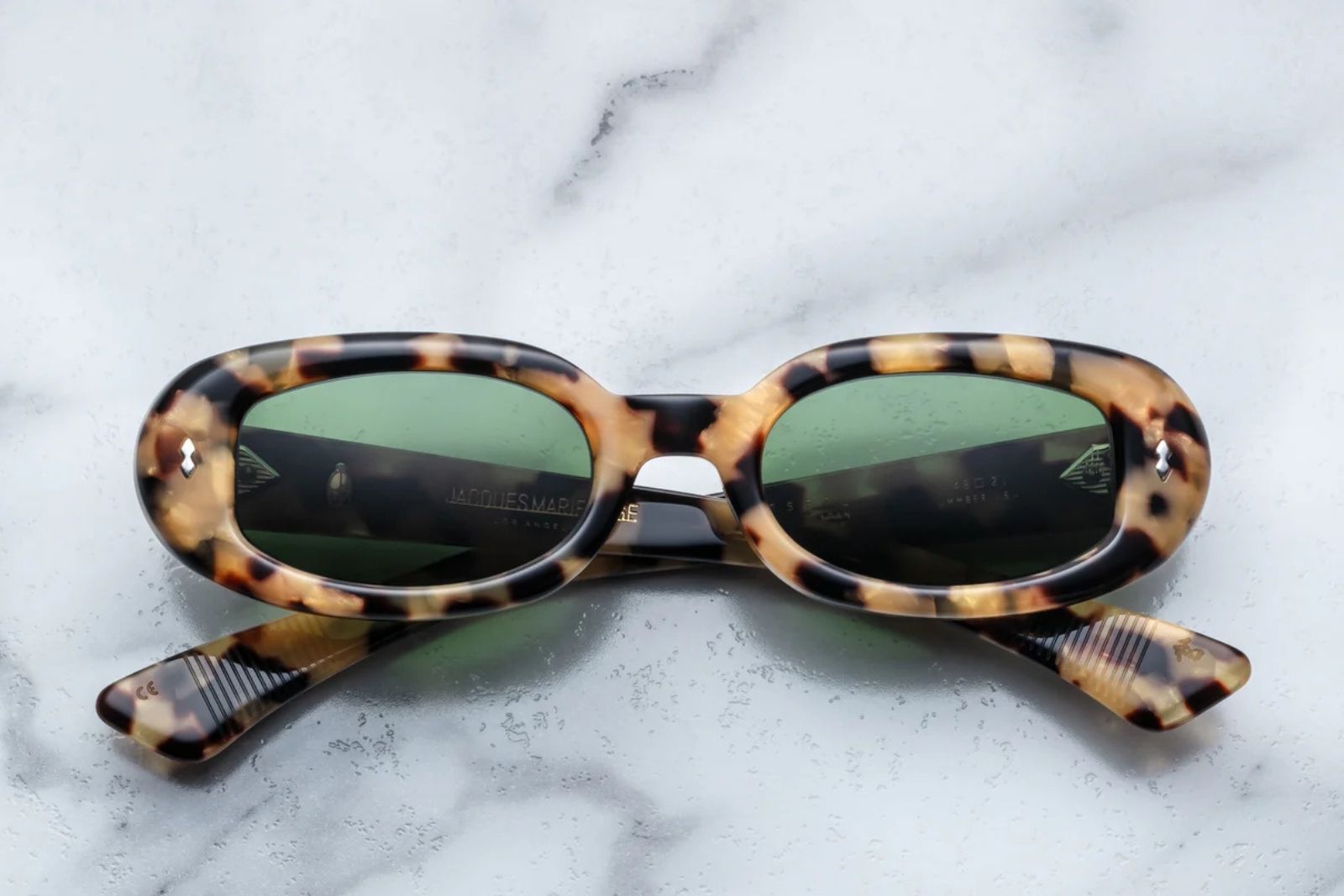 Jacques Marie Mage Besset Sunglasses in Gold Dust