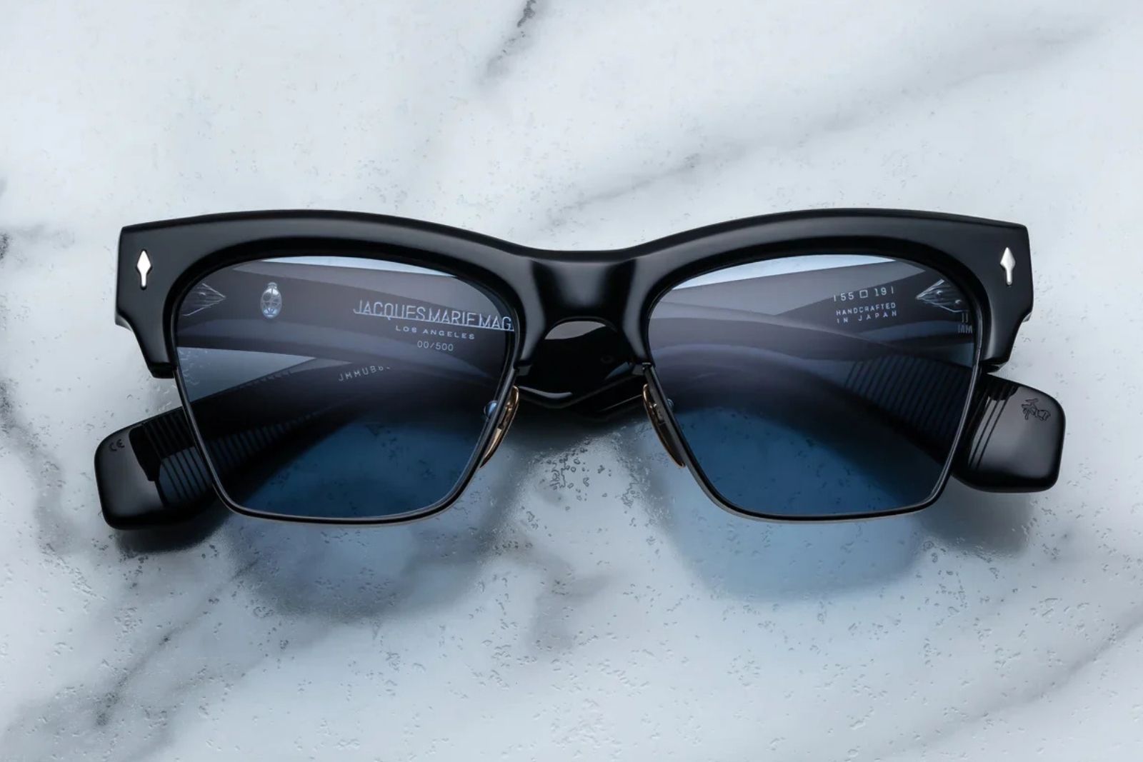 Jacques Marie Mage Bugsy - Black Sunglasses