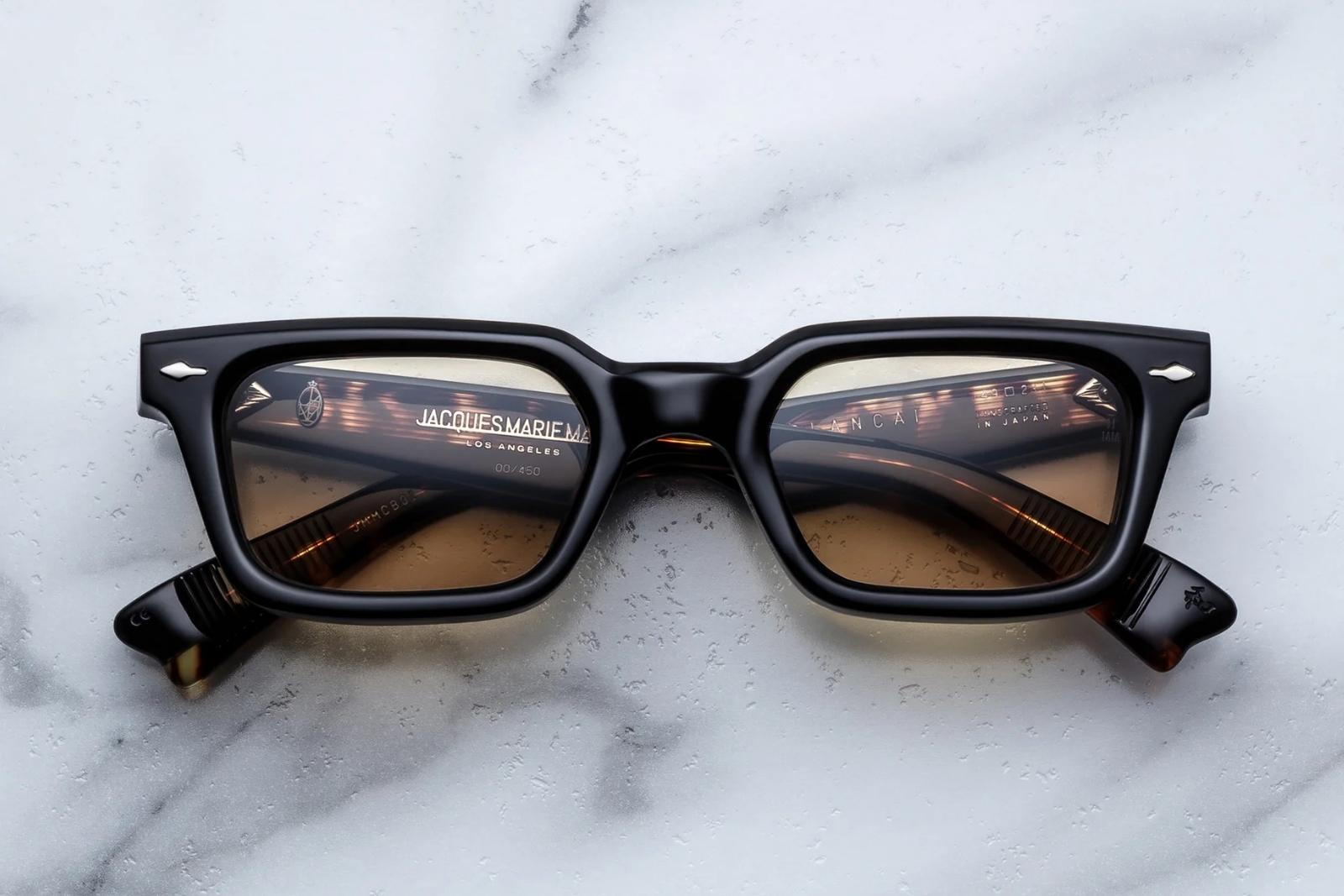 Jacques Marie Mage Casablanca - Noir Sunglasses