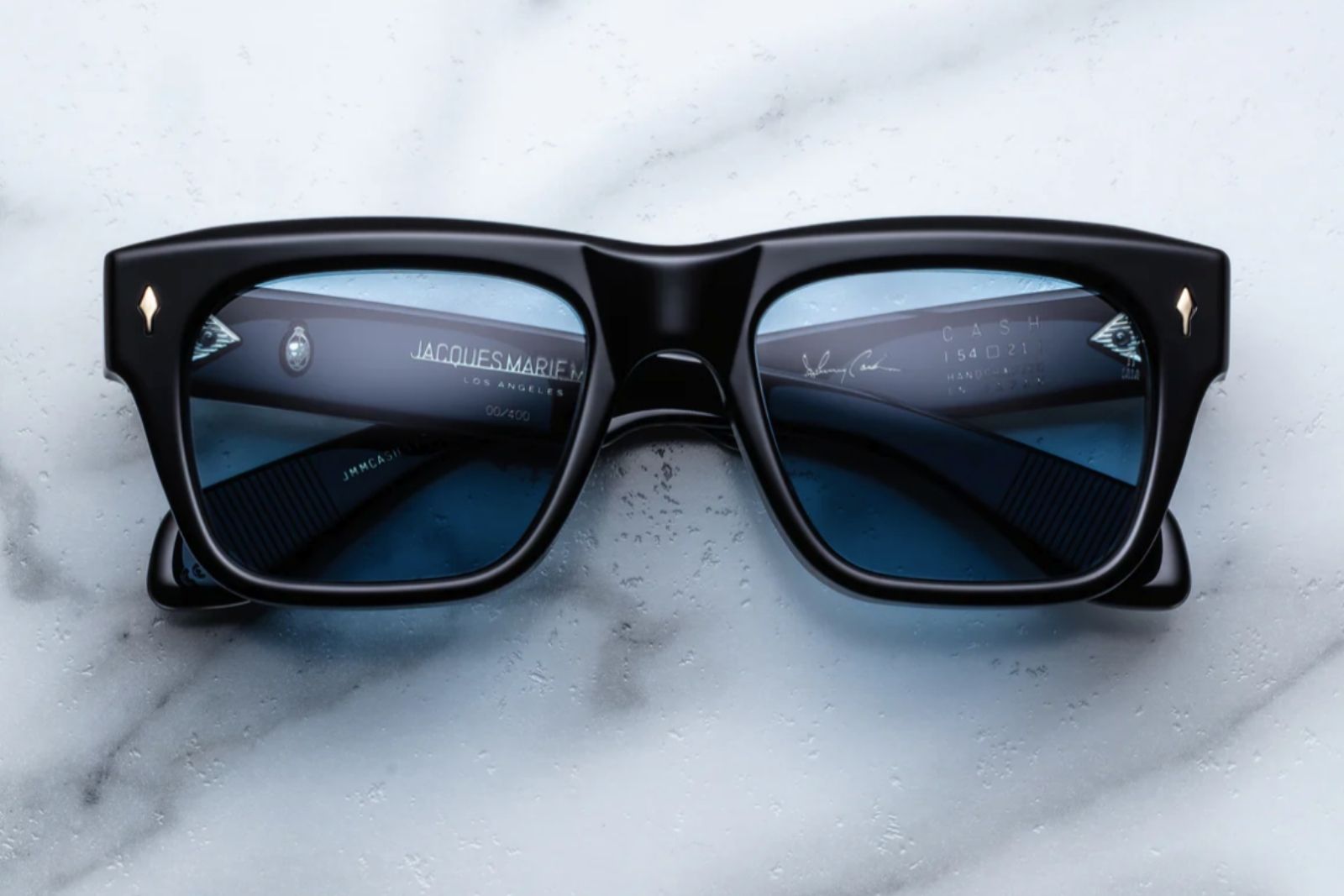 Jacques Marie Mage x Johnny Cash - Cash - Eclipse 2 Sunglasses