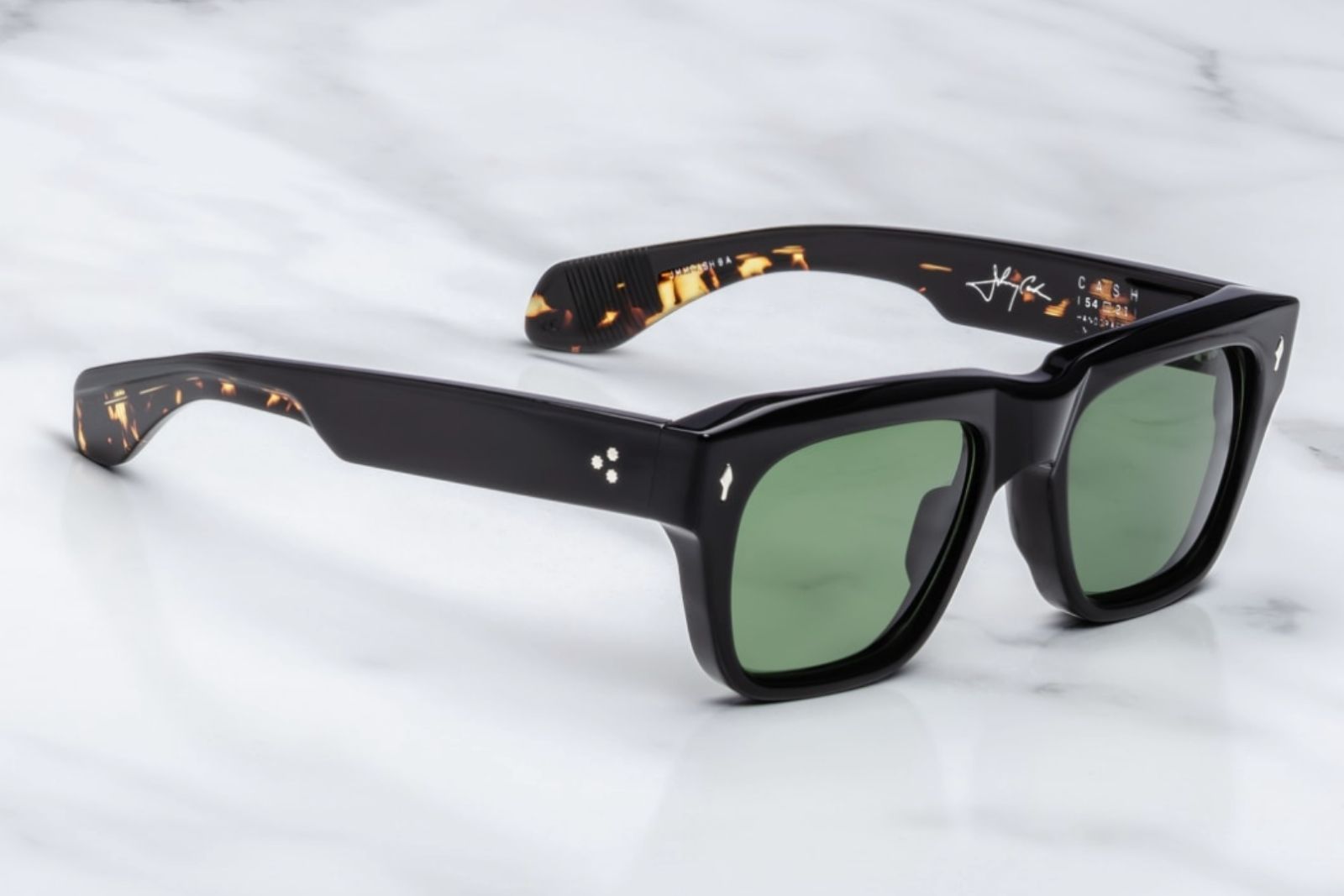 Jacques Marie Mage x Johnny Cash - Cash - Noir 9 Sunglasses