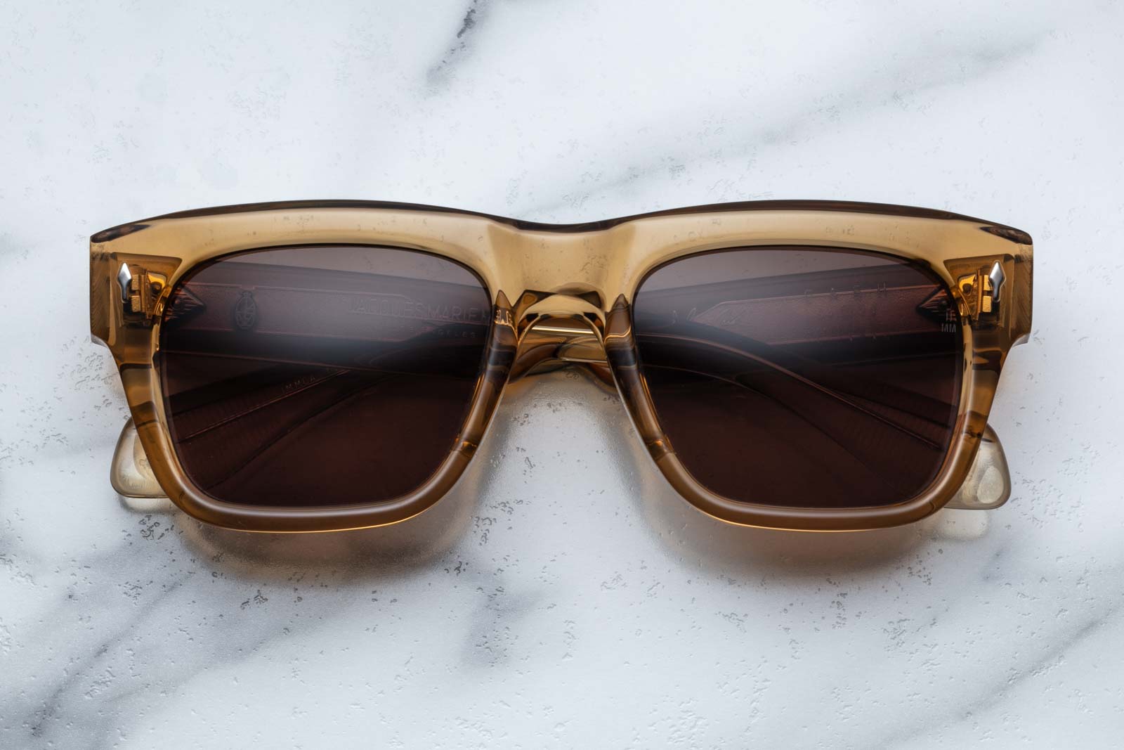 Jacques marie mage cash ocre sunglasses