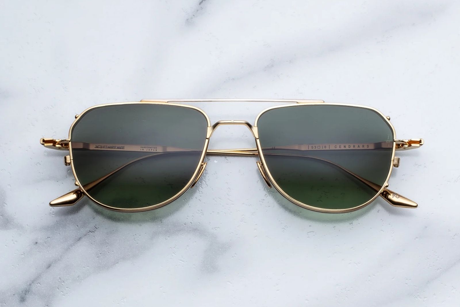 Jacques Marie Mage | Cendrars in Corbeau Sunglasses - twelvesixtynine