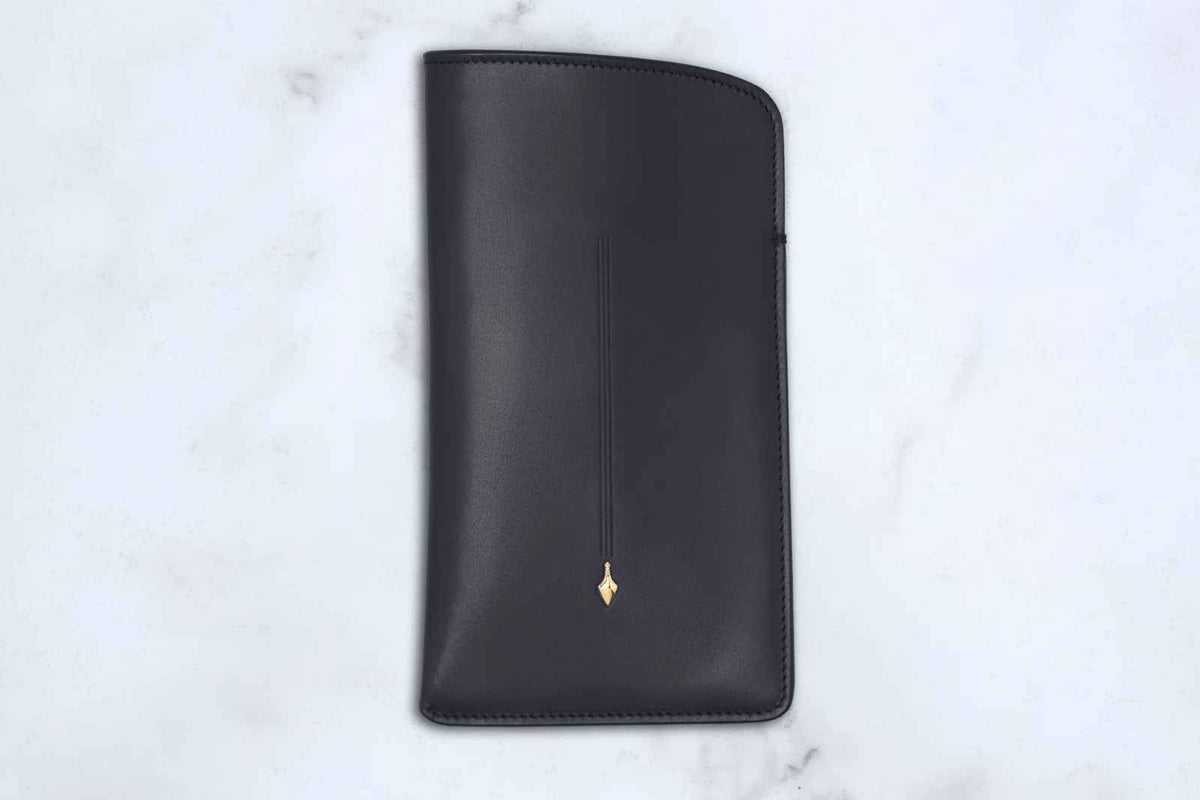 Jacques Marie Mage Circa Slip Case - Navy