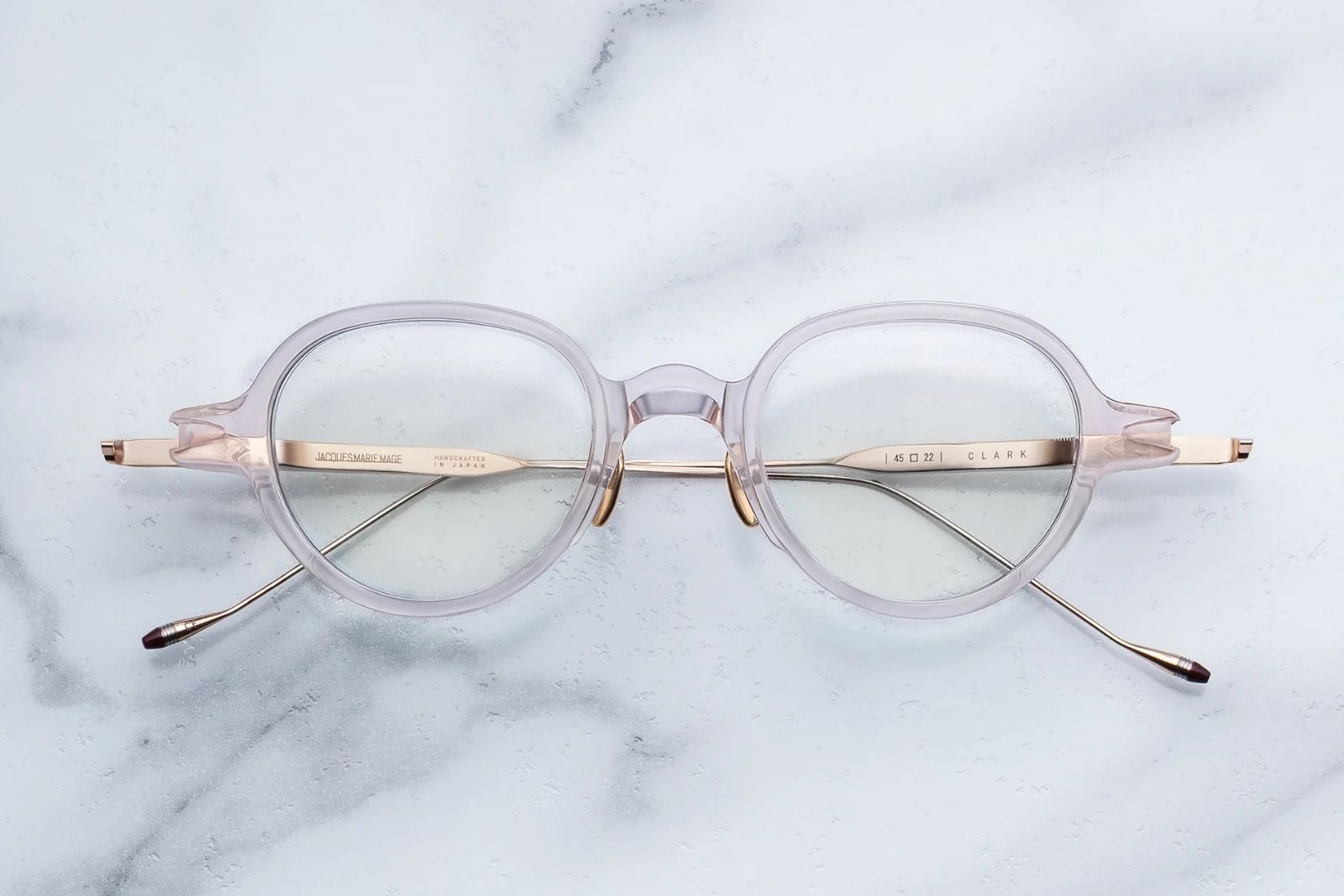 Jacques Marie Mage Clark VU Eyeglasses - Cameo