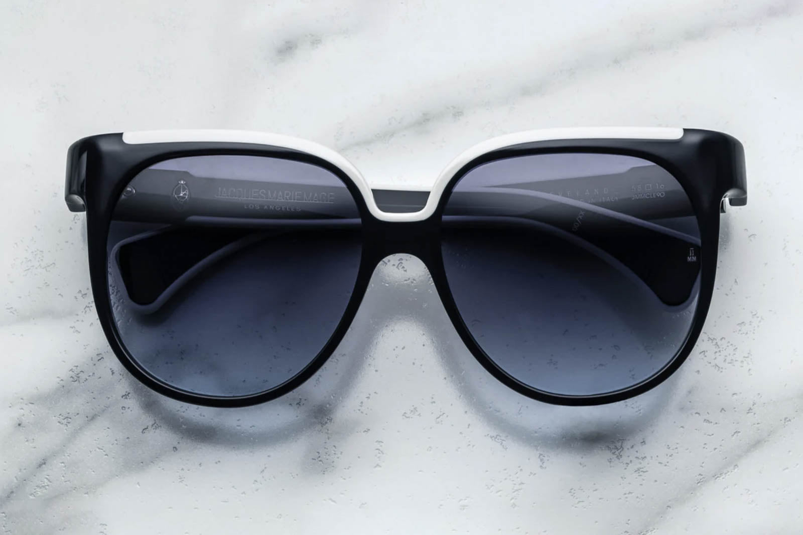 Jacques marie mage cleveland navy sunglasses