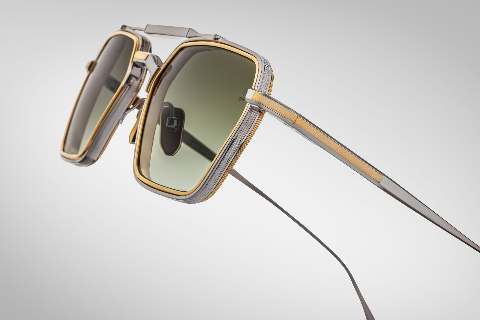 Jacques Marie Mage Commodore Silver Sunglasses
