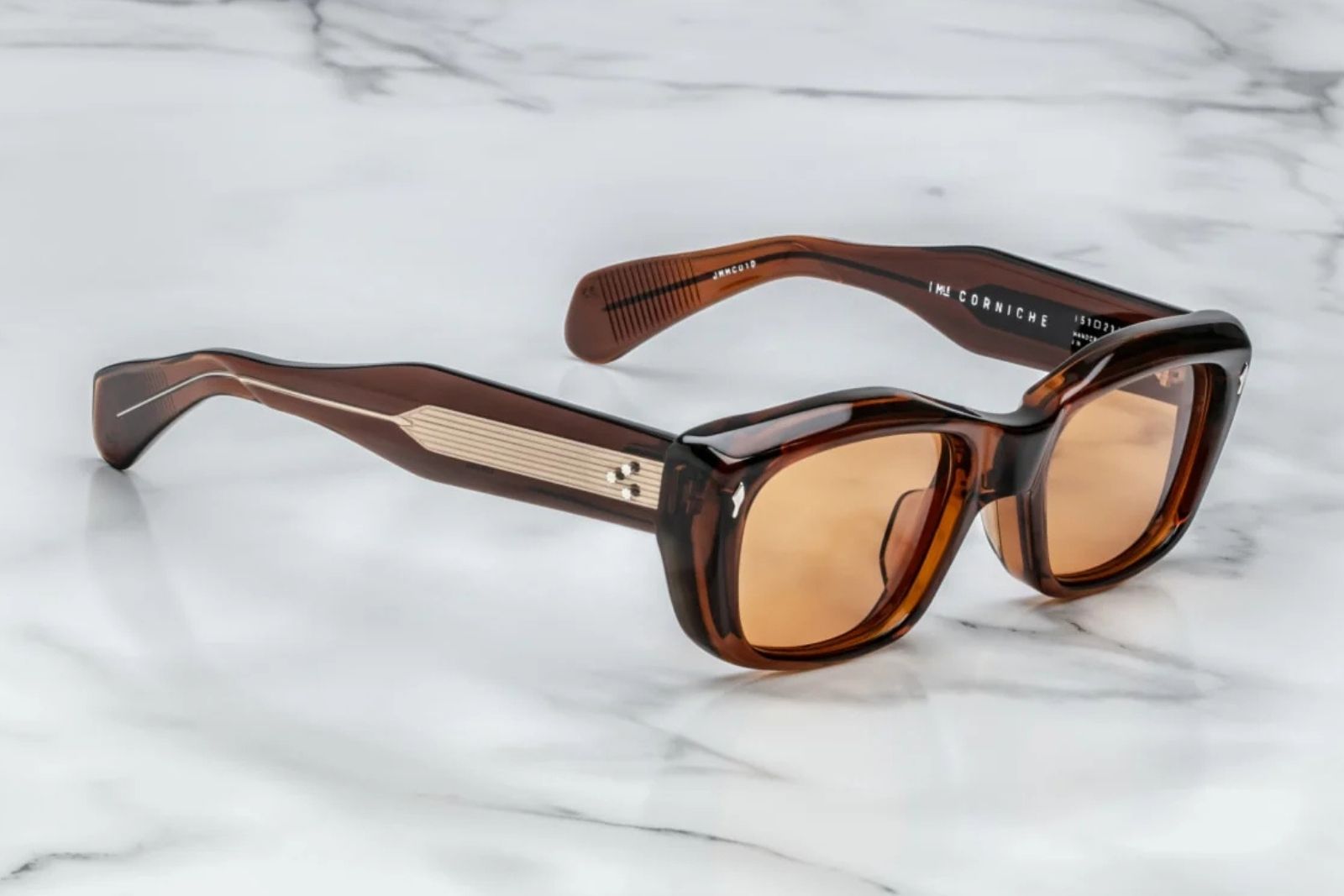 Jacques Marie Mage Corniche Sunglasses in Hickory