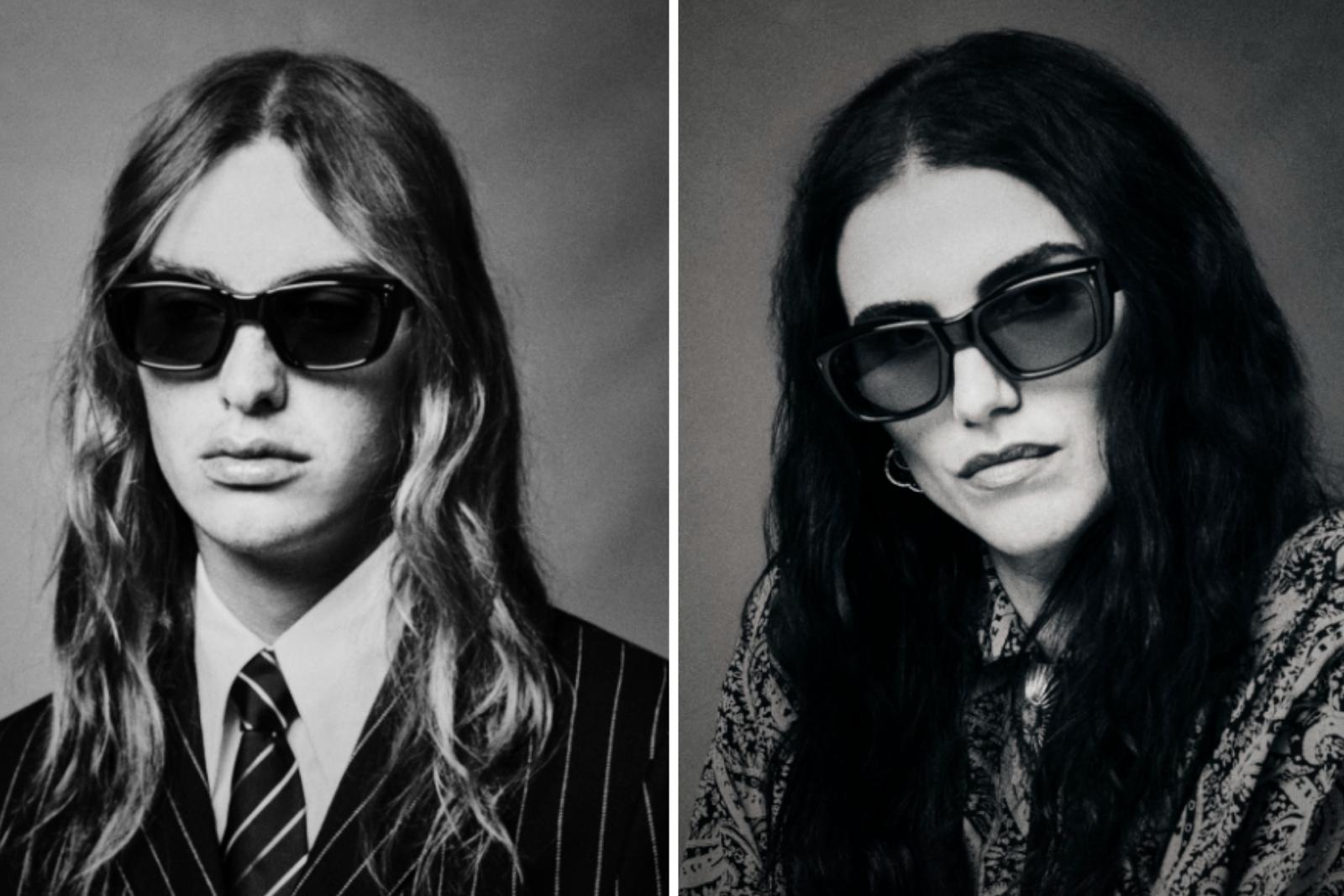 Jacques Marie Mage Corniche Sunglasses on Model