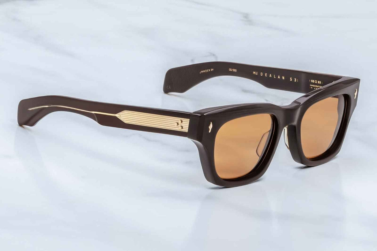 Jacques Marie Mage Dealan 53 - Walnut Sunglasses