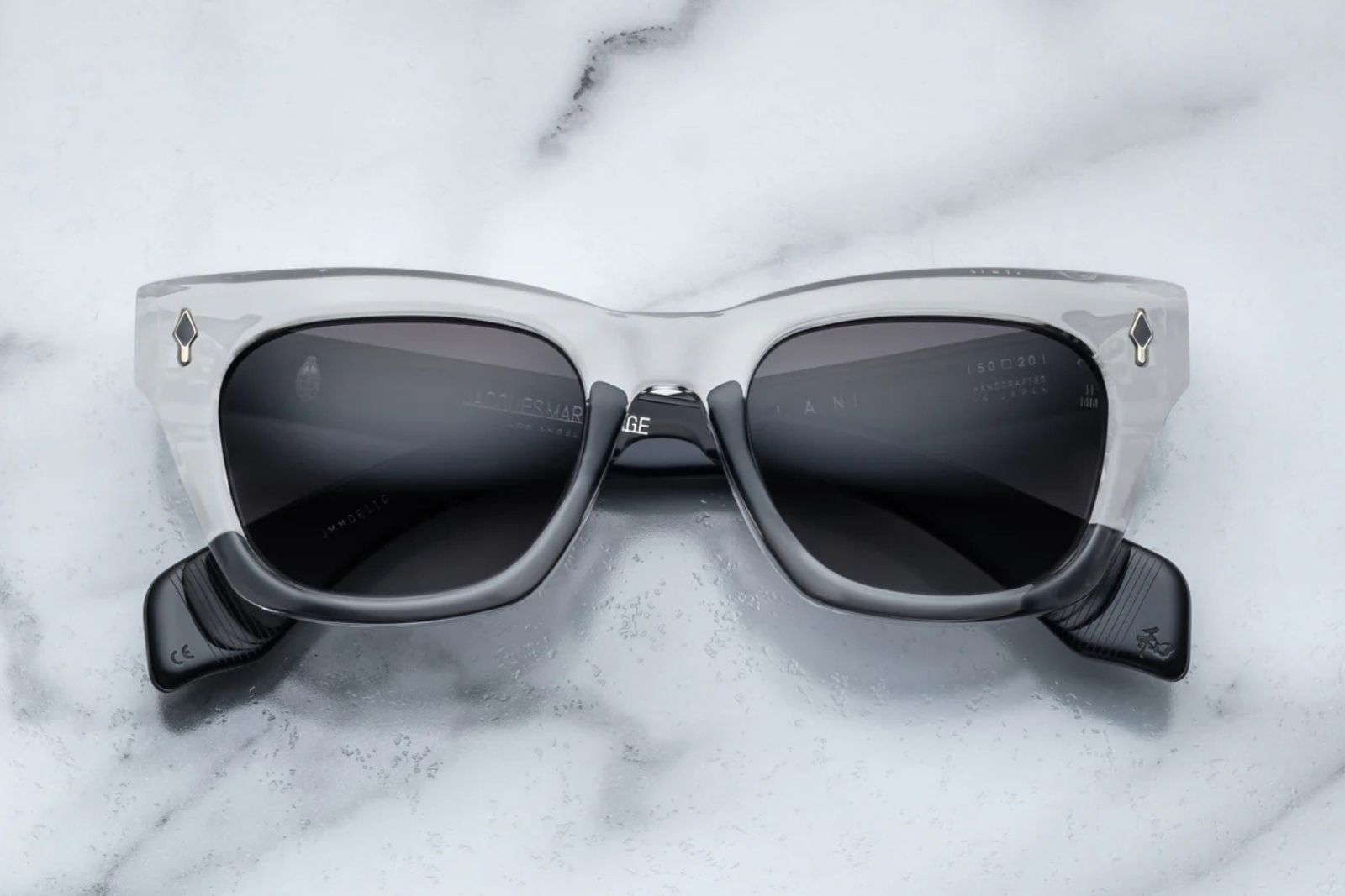 Jacques Marie Mage Dealan Epoxy Gris Sunglasses