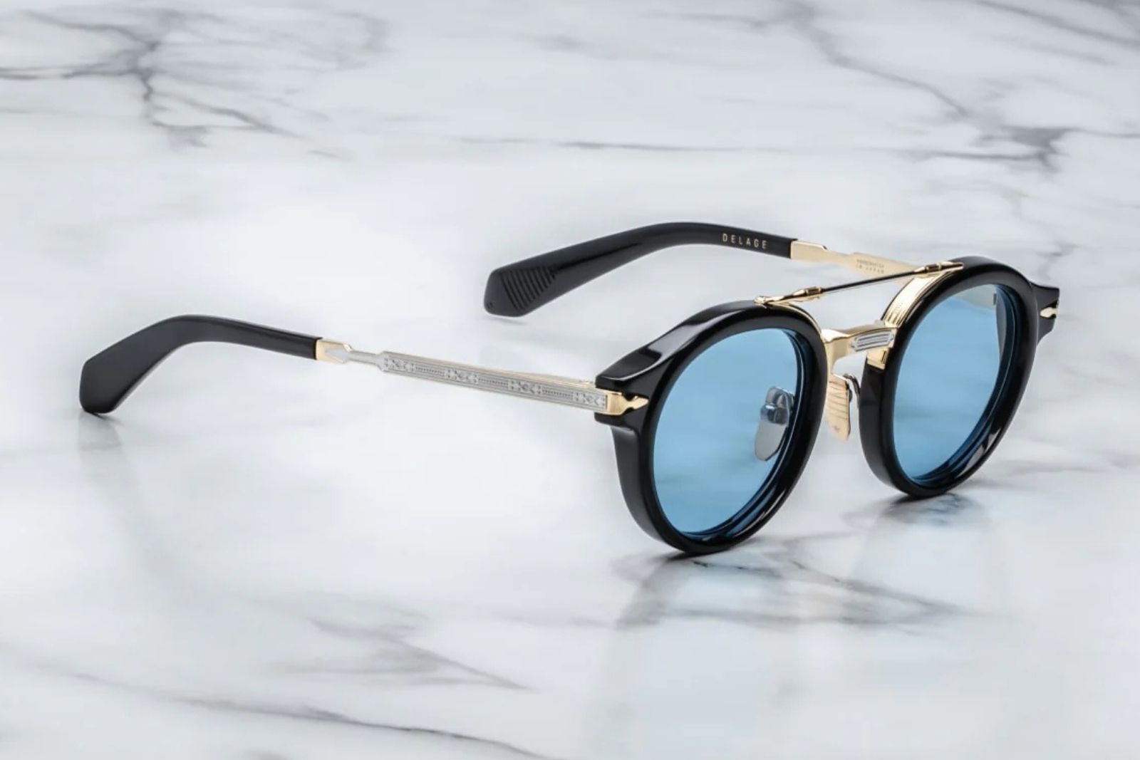 Jacques Marie Mage Delage Black Sunglasses