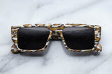 Jacques marie mage devoto cheetah sunglasses