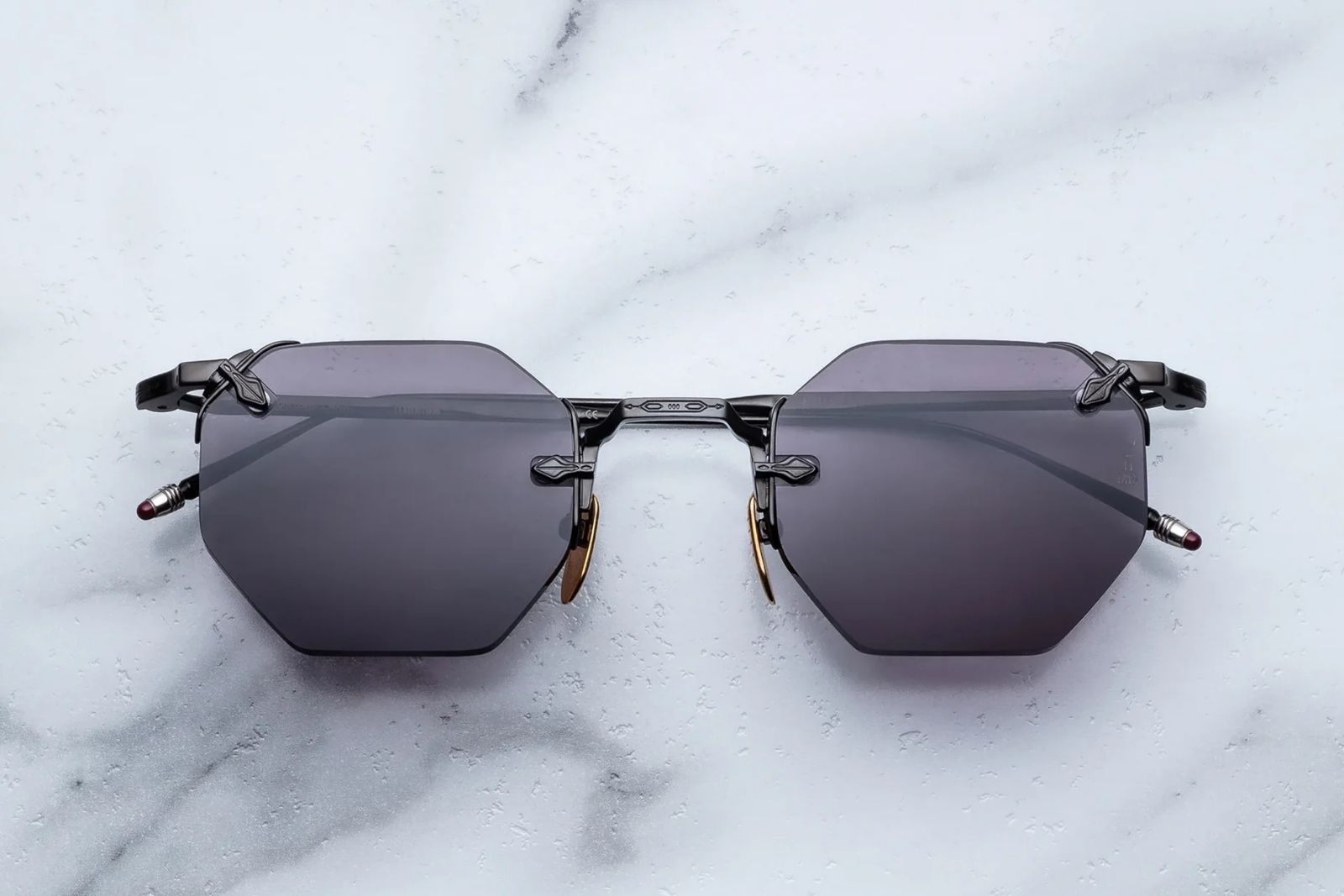Jacques Marie Mage El Dorado - Black Sunglasses