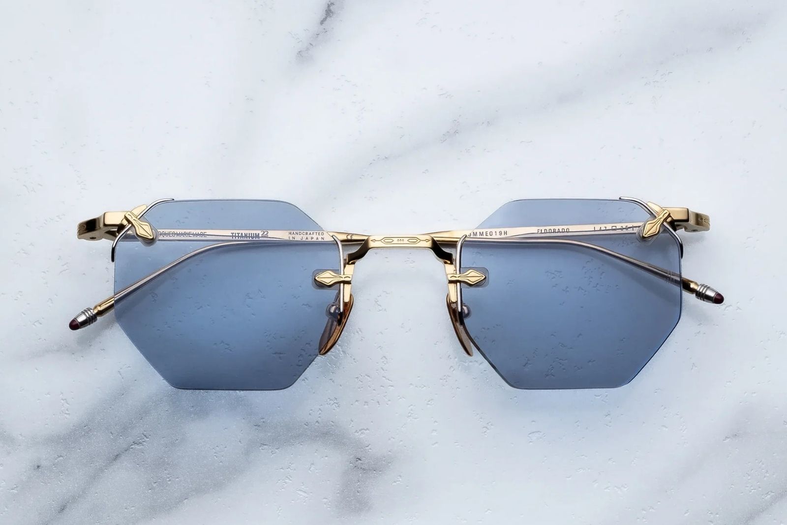 Jacques Marie Mage El Dorado Electrum Sunglasses