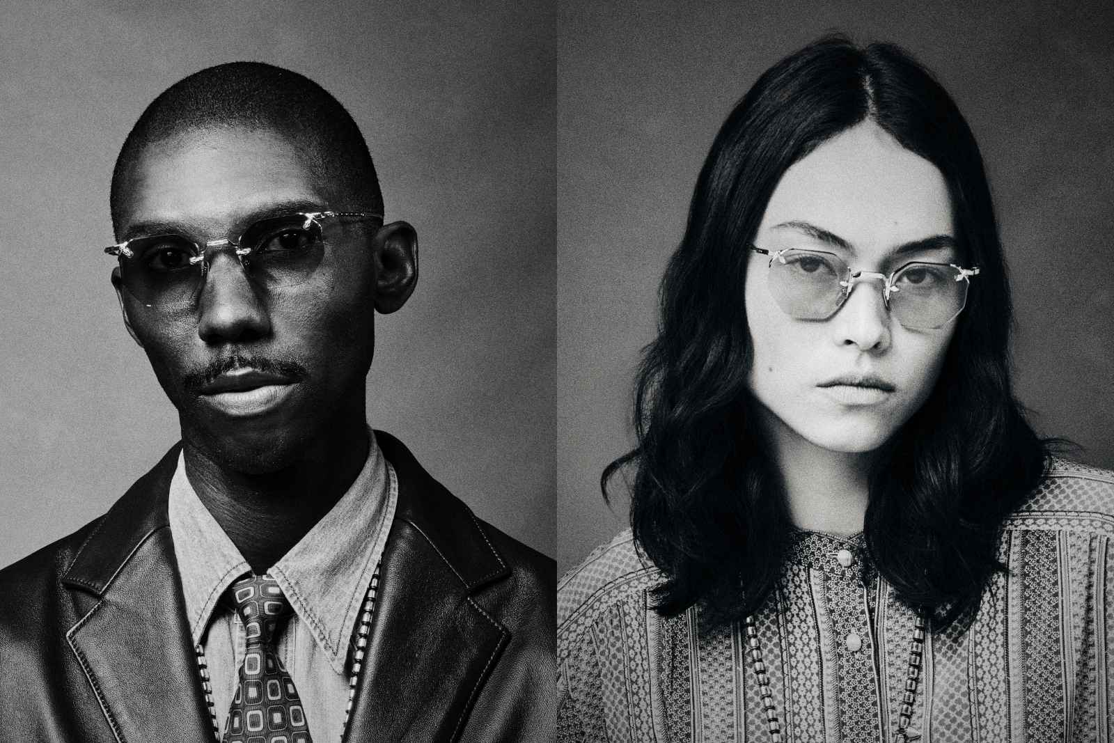 Jacques Marie Mage El Dorado Sunglasses on Model