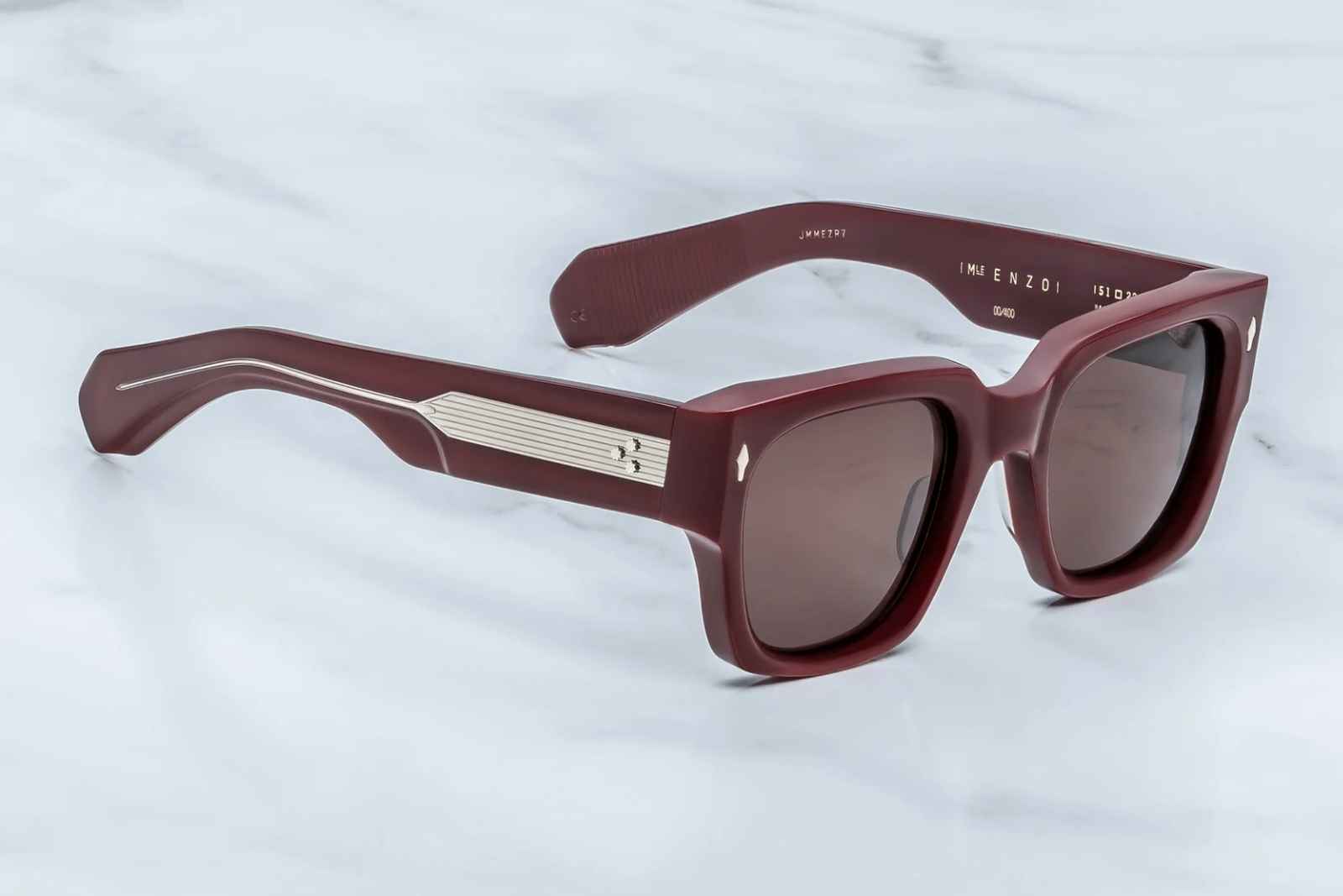 Jacques Marie Mage Enzo -  Bordeaux Empire Sunglasses