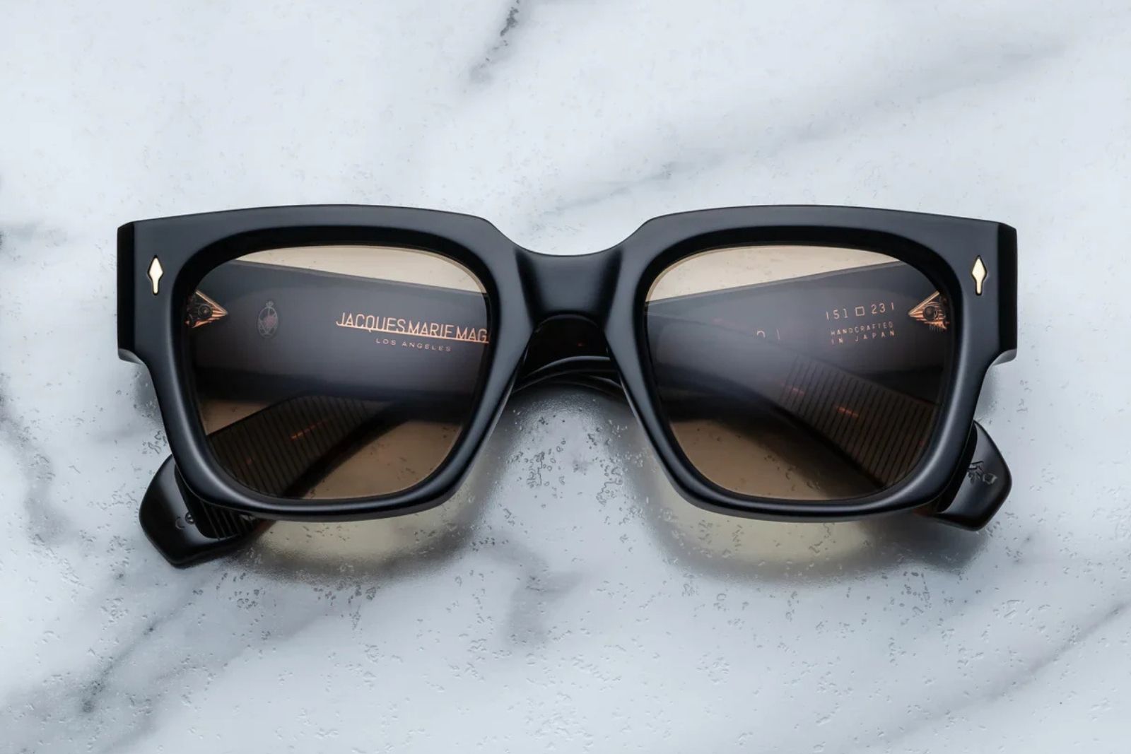 Jacques Marie Mage Enzo Sunglasses in Noir 15