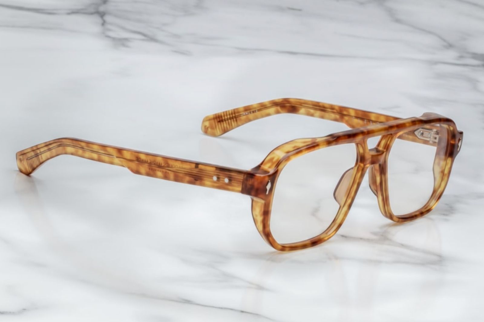 Jacques Marie Mage Evans Camel Eyeglasses