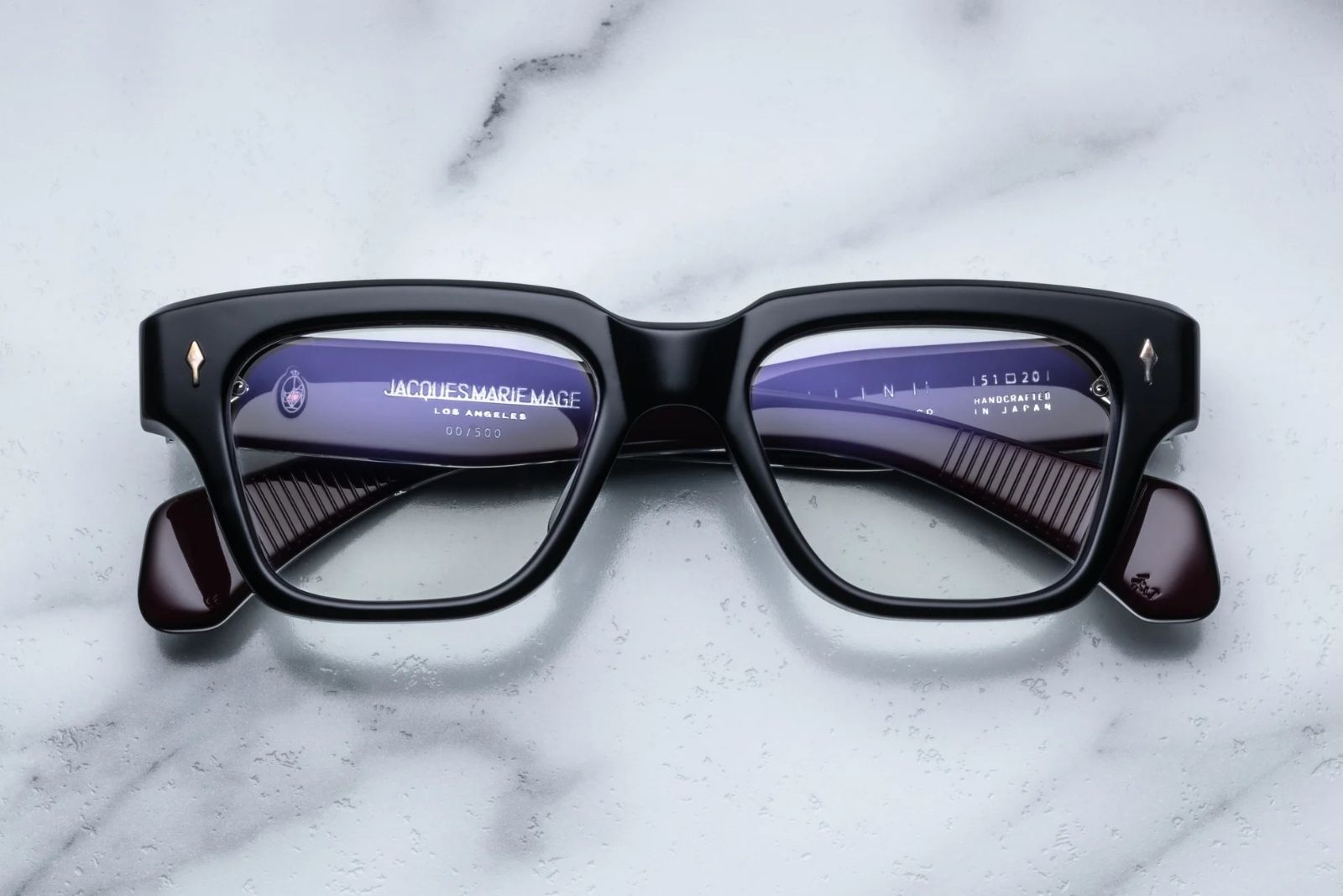 Jacques Marie Mage Fellini Bloodstone Eyeglasses