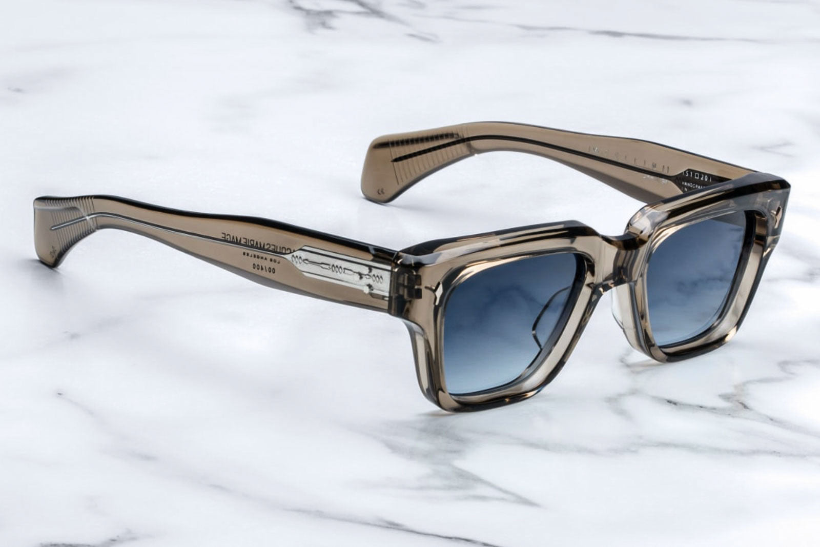 Jacques Marie Mage Fellini Taupe Sunglasses