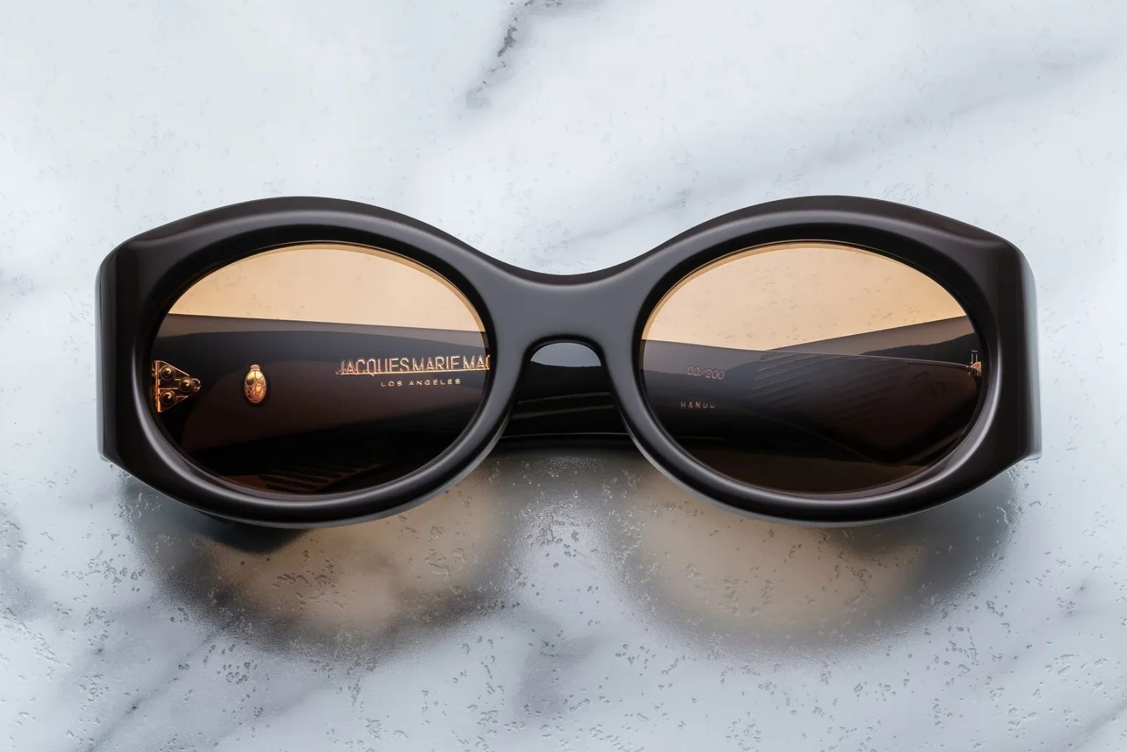 Jacques Marie Mage Gia - Walnut Sunglasses