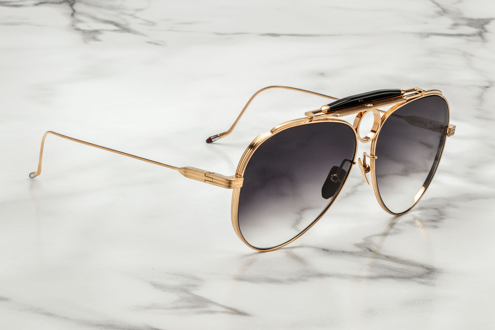 Jacques Marie Mage Duke 2 gold sunglasses