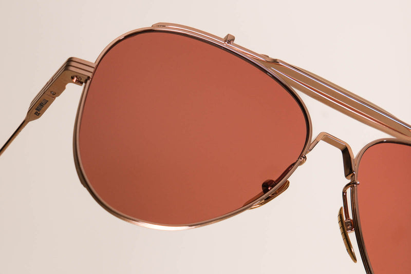 Jacques Marie Mage gonzo peyote rose gold sunglasses