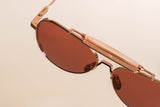 Jacques Marie Mage gonzo peyote rose gold sunglasses