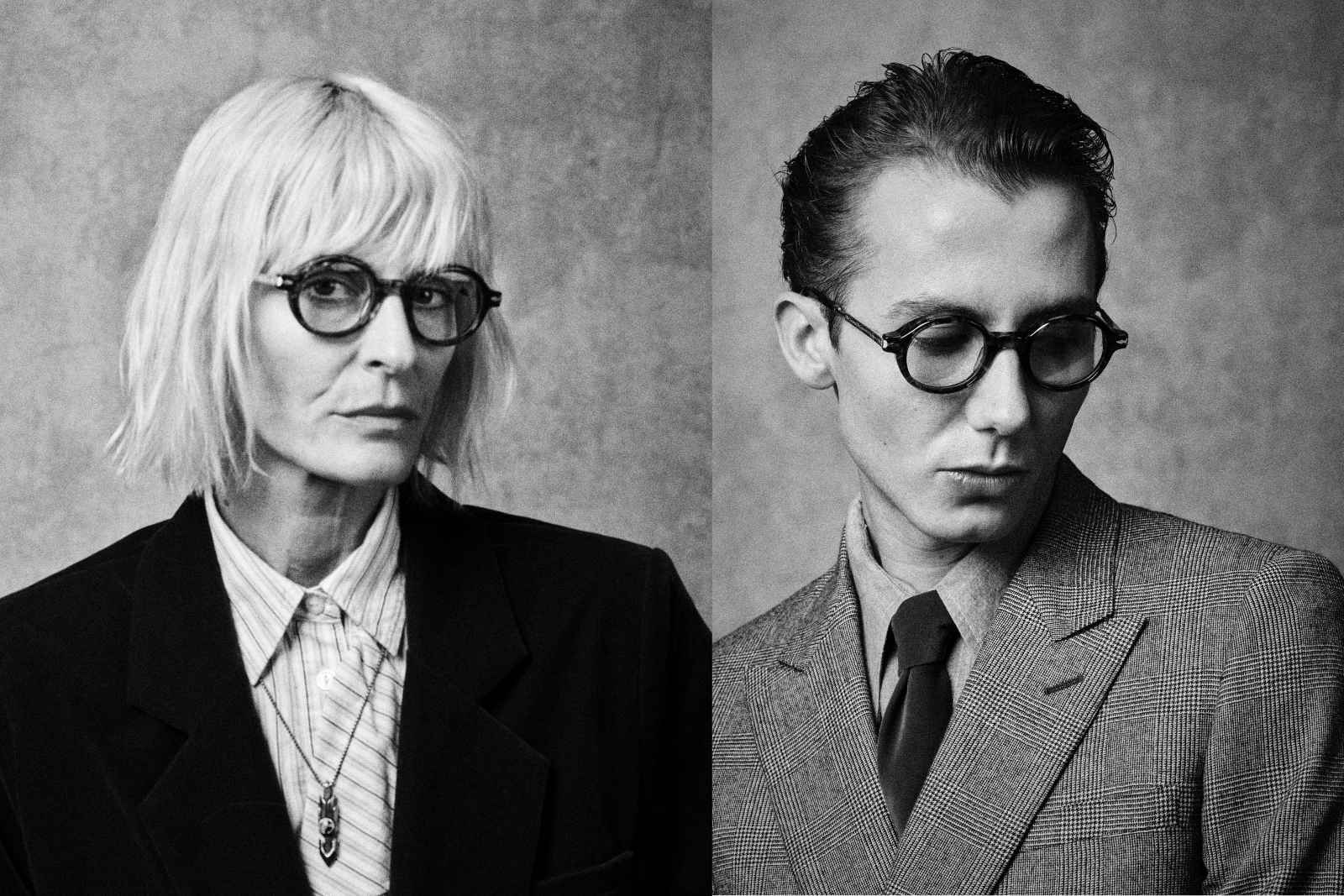 Jacques Marie Mage Hartigan Eyeglasses on Model