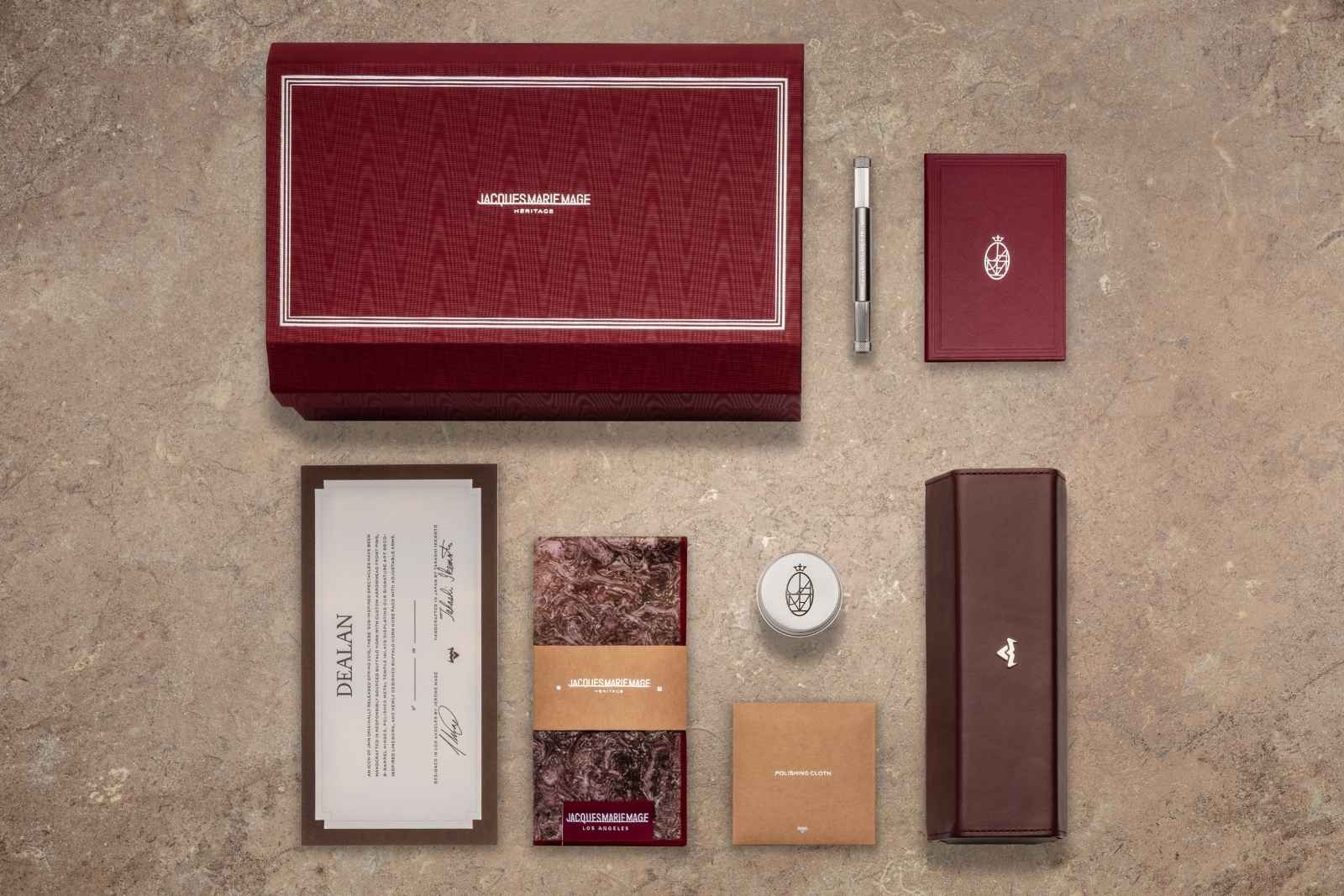 Jacques Marie Mage HÉRITAGE COLLECTION Packaging