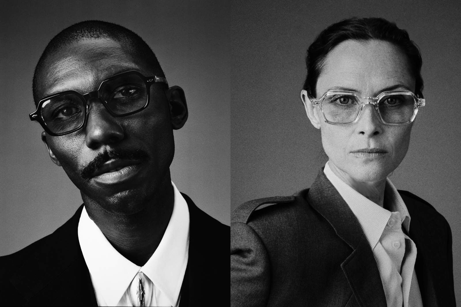 Jacques Marie Mage Holden Eyeglasses On Model