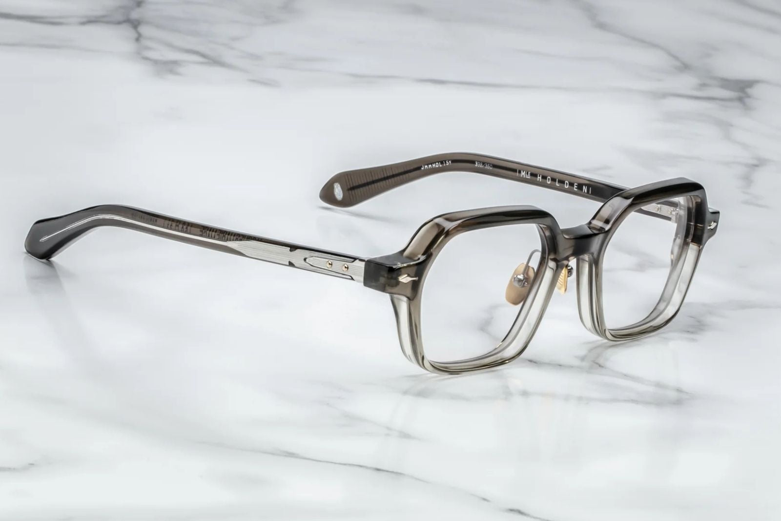 Jacques Marie Mage Holden in Smoke Fade Eyeglasses